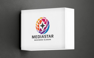 Media Star Studio Professional Logo