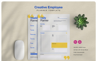 Creative Employee Planner