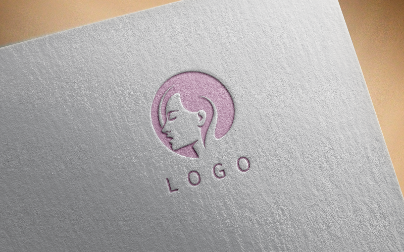 Elegant Girl logo-0310-23 Logo Template