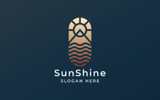 Sun Shine Travel Professional Logo