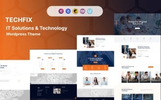 Techfix - IT Solutions & Technology Wordpress Theme