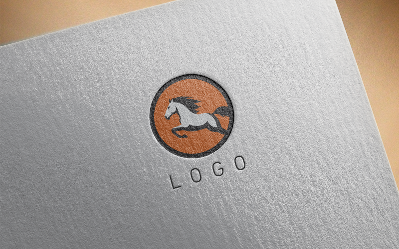 Elegant Horse Logo-0192-23 Logo Template