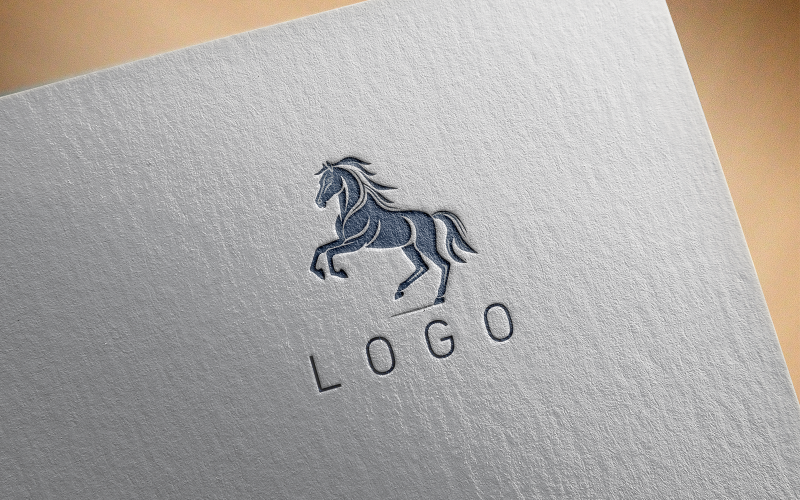 Elegant Horse Logo 10-0444-23 Logo Template