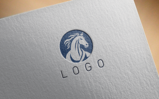 Elegant Horse Logo 7 -0441-23