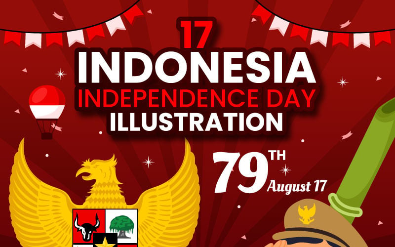 17 Indonesia Independence Day Illustration
