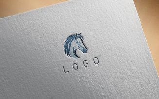 Elegant Horse Logo 12-0446-23