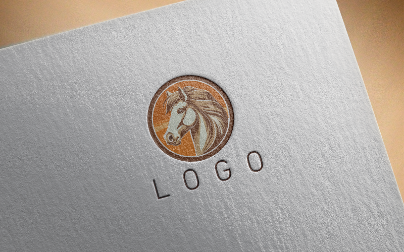 Elegant Horse Logo 17-0451-23 Logo Template