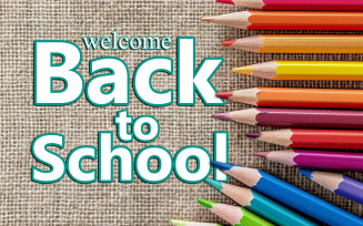 Back to school design on wall_Welcome back to school_Welcome back to school design_supplies