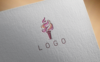 Elegant Ice cream Logo-0619-23