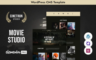 Cinetron - Movie Studio Multipurpose Responsive WordPress Theme