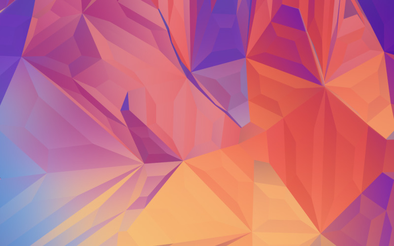 Abstract Polygon Backgrounds Colorful Colors