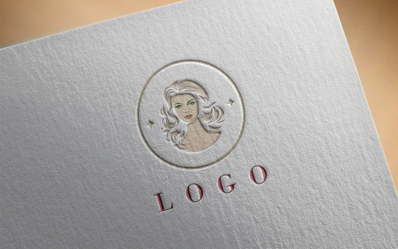 Elegnt Lady Logo 2-0641-23 Logo Template