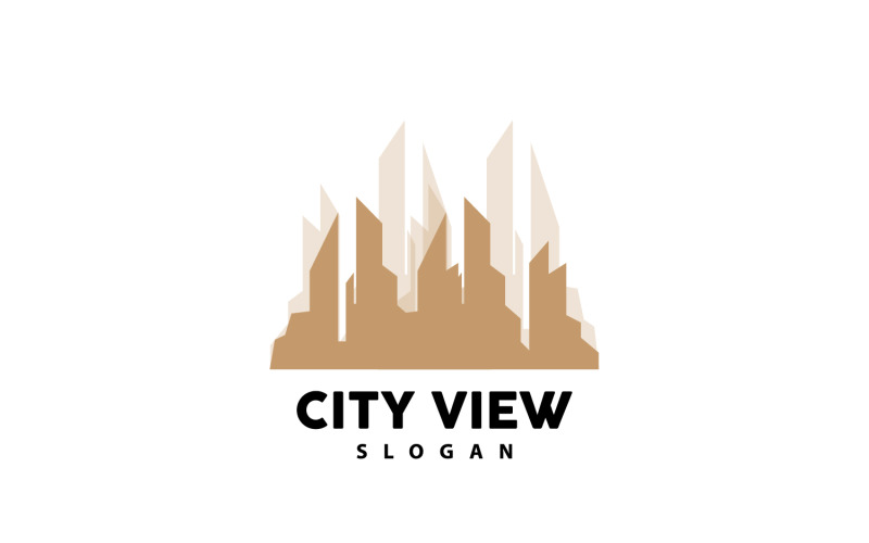 Building Real Estate Apartment Construction Logo V40 Logo Template