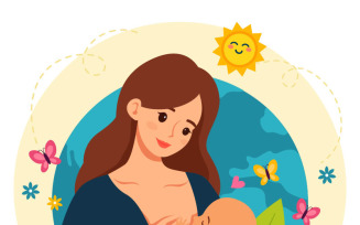 11 World Breastfeeding Week Illustration