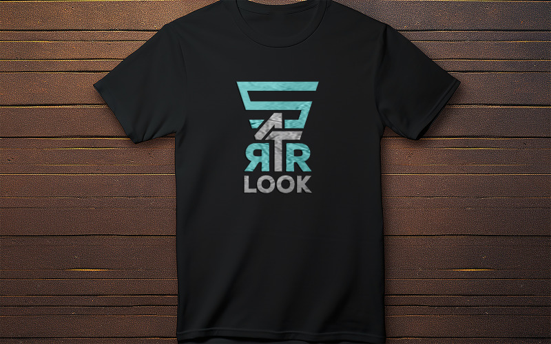 Black t-shirt mockup_black t-shirt logo mockup_t-shirt mockup_logo mockup Product Mockup