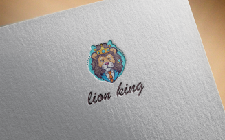 Elegant Lion King Logo-041-23
