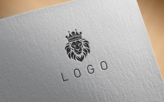 Elegant Lion Logo 2-0165-23