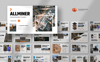 Allminer - Mining Industry Powerpoint Template