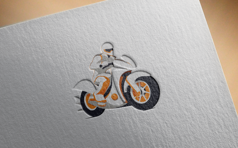 motorcucle sticker-0652-23 Illustration