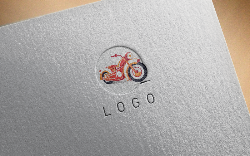 motorcucle sticker 2-0653-23 Logo Template