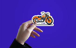Motorcucle Sticker 7-0658-23