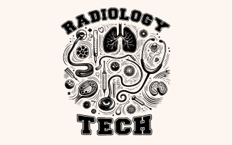 Retro Radiology Tech PNG, Rad Tech Png, Funny Radiology Tech, Radiology Tech Png, Sublimation