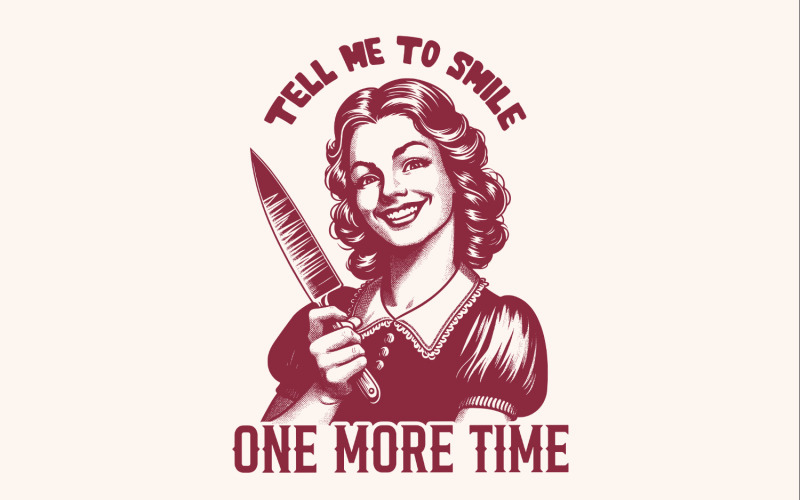 Tell Me to Smile PNG, Sarcastic Png, Adult Humor, Funny Skeleton Png, Trendy Png, Retro Shirt Illustration