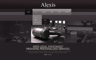 Law Firm Website Template