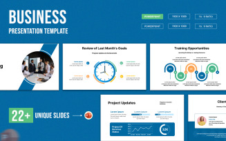 Business PowerPoint Presentation Templare Design