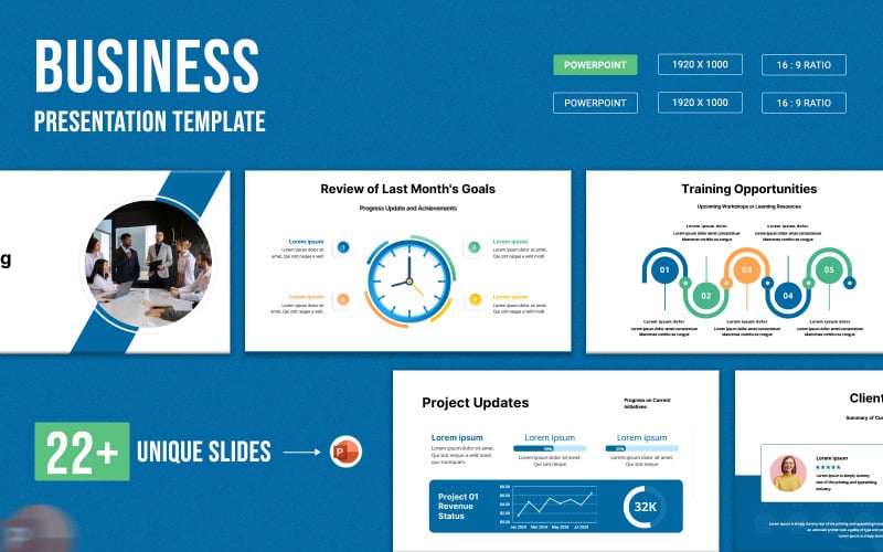 Business PowerPoint Presentation Templare Design PowerPoint Template