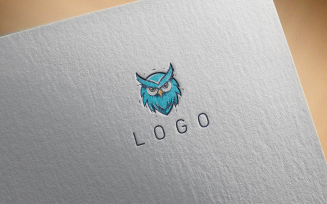 Elegant Owl Logo 2-0168-23