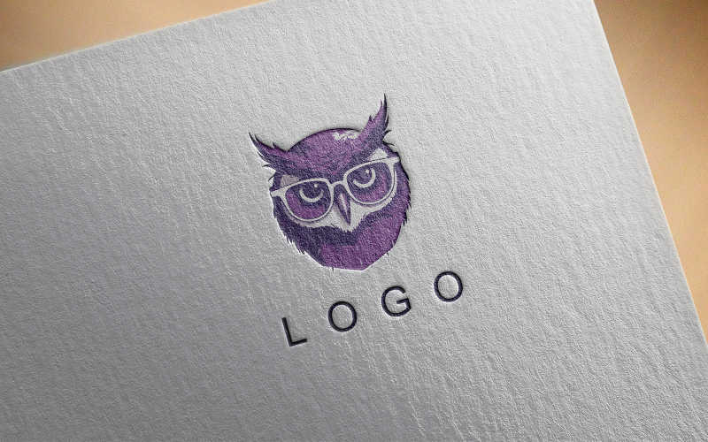 Elegant Owl logo 3-0212-23 Logo Template