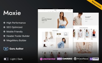 Moxie - Fashion Store and Apparel Multipurpose Responsive WooCommerce Theme