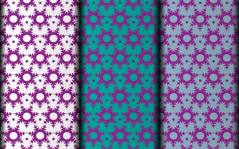 Vector eps background style floral pattern design. Pattern