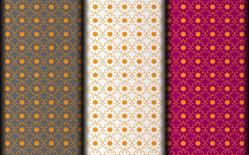 Floral new background style pattern design template. Pattern
