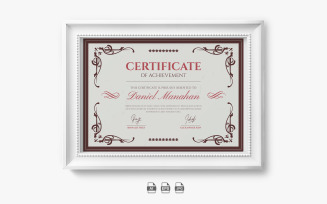 Traditional Certificate Achievement Template 3