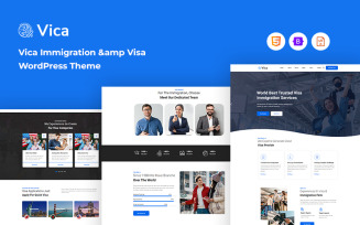 Vica – Immigration & Visa Website Template