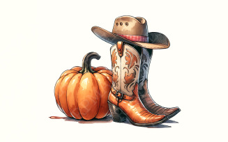Howdy Pumpkin Png, Halloween Png, Western Pumpkin Png, Fall Vibes Png, Spooky Season Png