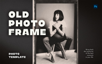Old Photo Frame Photoshop Template