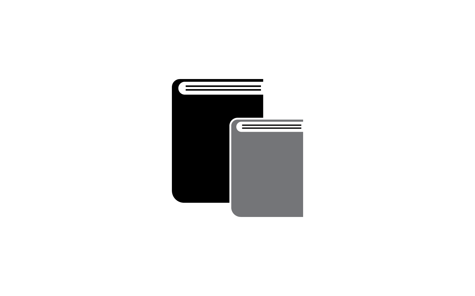 Boek onderwijs logo ontwerp vector pictogrammalplaatje