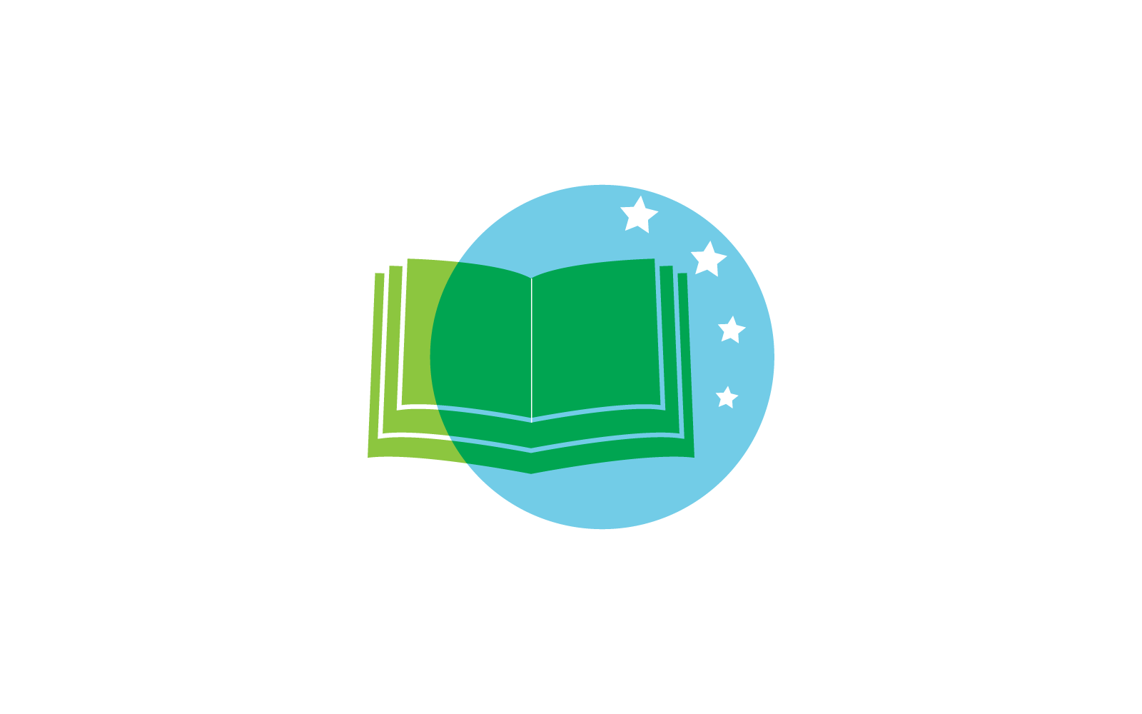 Book education design logo vector template