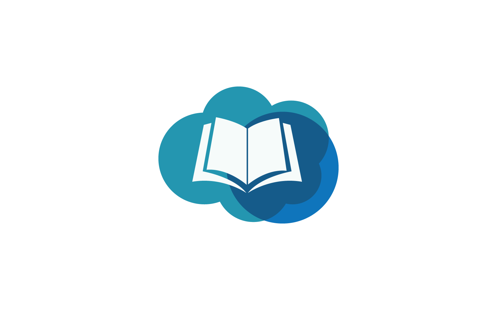 Könyv oktatás logo vektor ikon tervezősablon