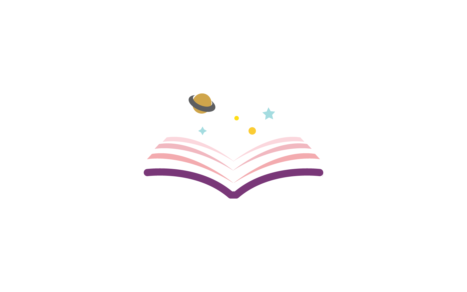 Book education logo vector icon template