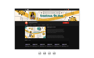 Creative YouTube Cover Template 12