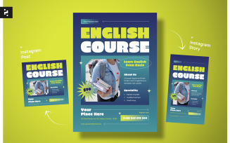 Creative Language Course Flyer