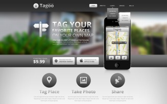 Software Company Website Template