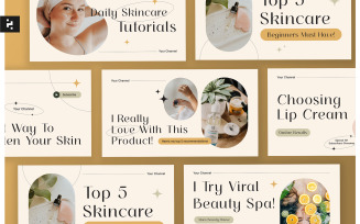 Beauty Skincare Youtube Thumbnail