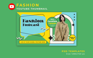Fashion Forecast YouTube Thumbnail