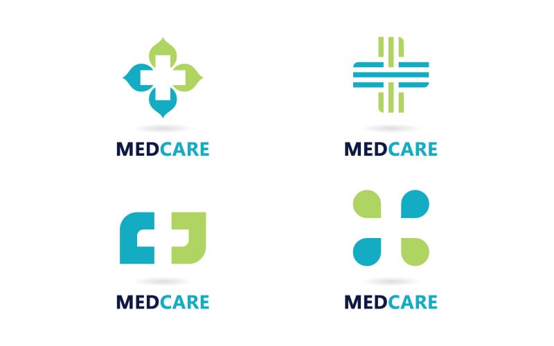 Health Care Logo Vector V15 Logo Template