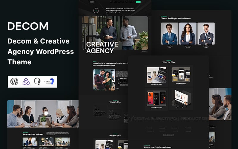Decom - Creative Agency WordPress Theme